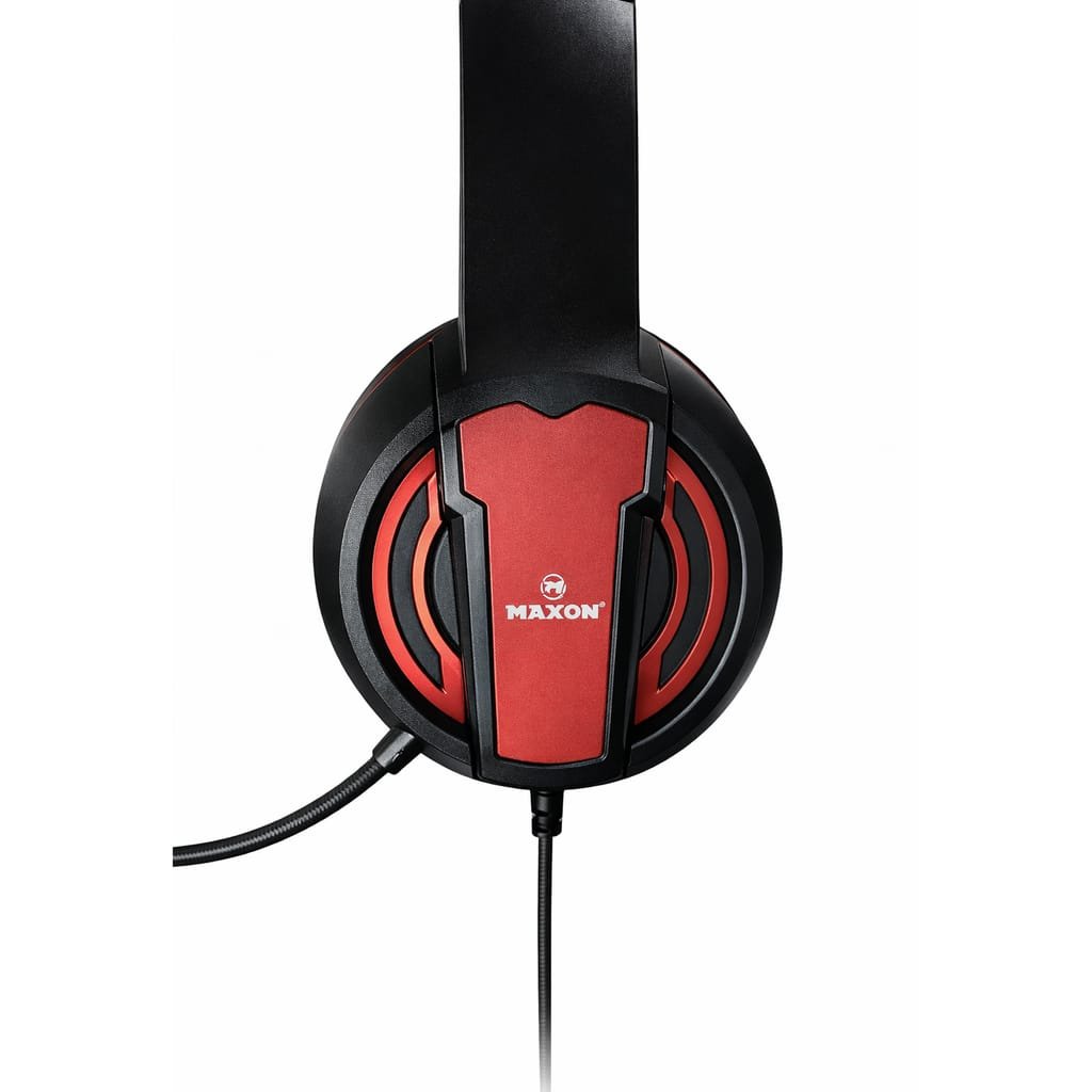 MAXON Fusion Gaming Headphone MGH-02 | Over-Ear Gaming Headset With Mic | Deep Bass Stereo Sound | Comfortable Cushions | For PC, Mobile, PS4, Xbox
